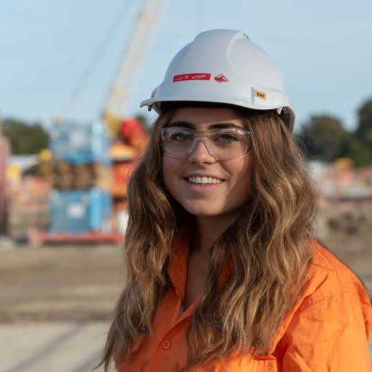 "Iconic Infrastructure" attracts women to engineering, construction. Victoria’s push for more women in construction strikes chord at Webuild